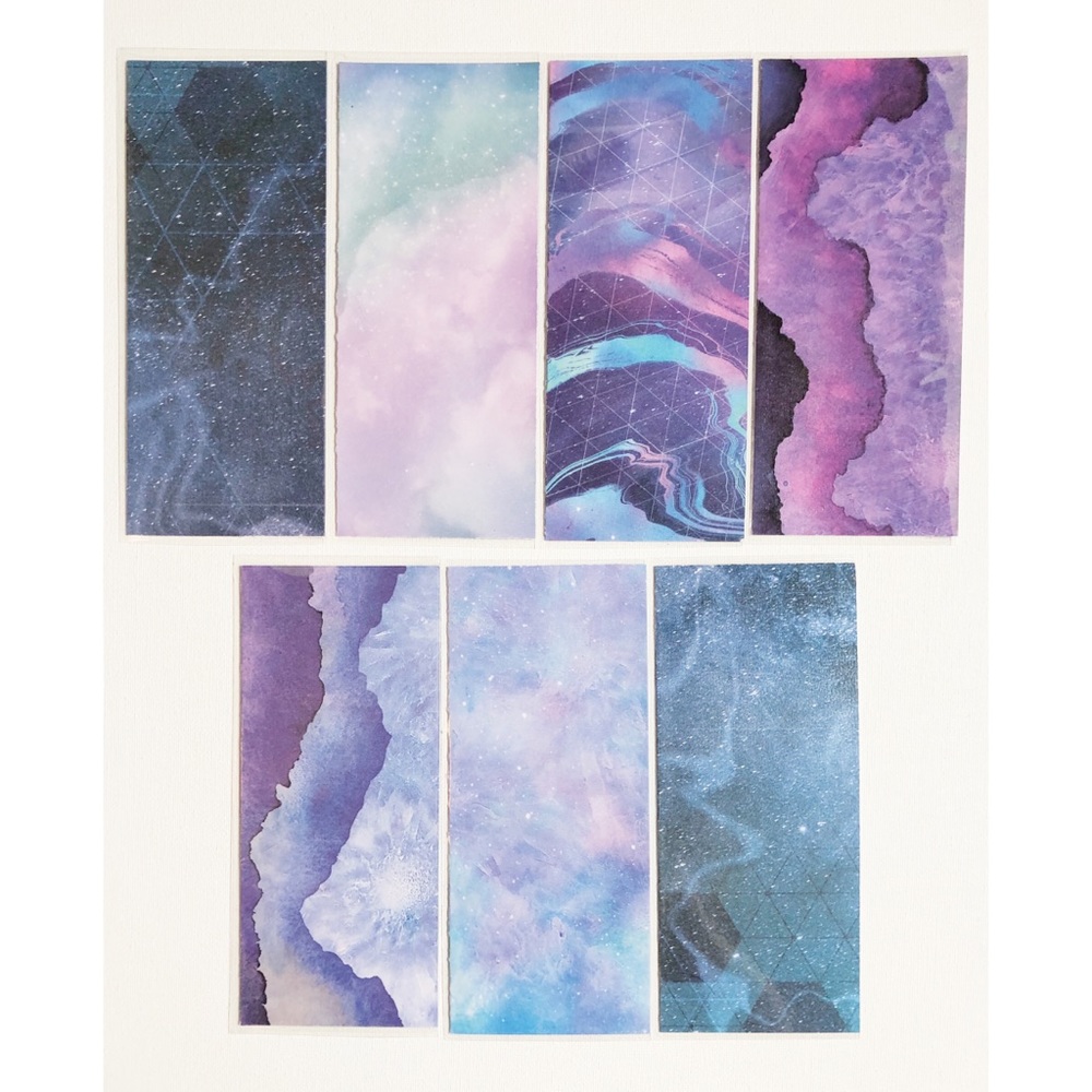 7 galaxy laminated cash envelopes